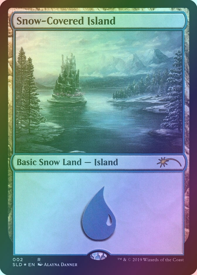 Snow-Covered Island (SLD) (2) / Foil