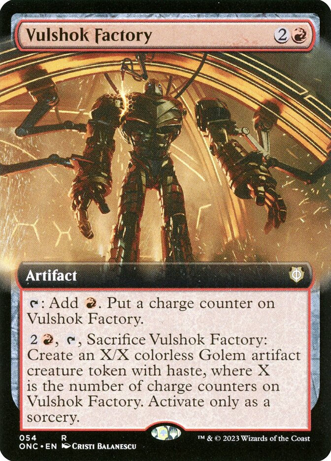 Vulshok Factory (ONC) (54) / Extended Art