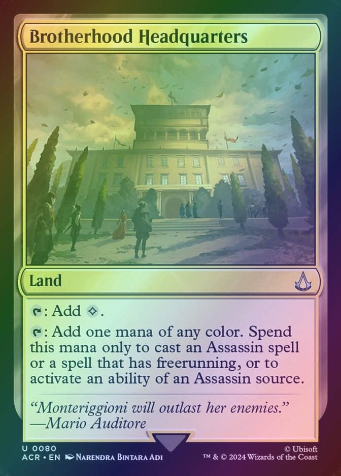 Brotherhood Headquarters (ACR) (80) / Foil