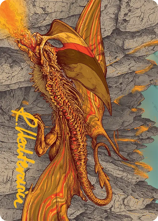 Magmatic Hellkite Art Card 34/54 (ATDM)