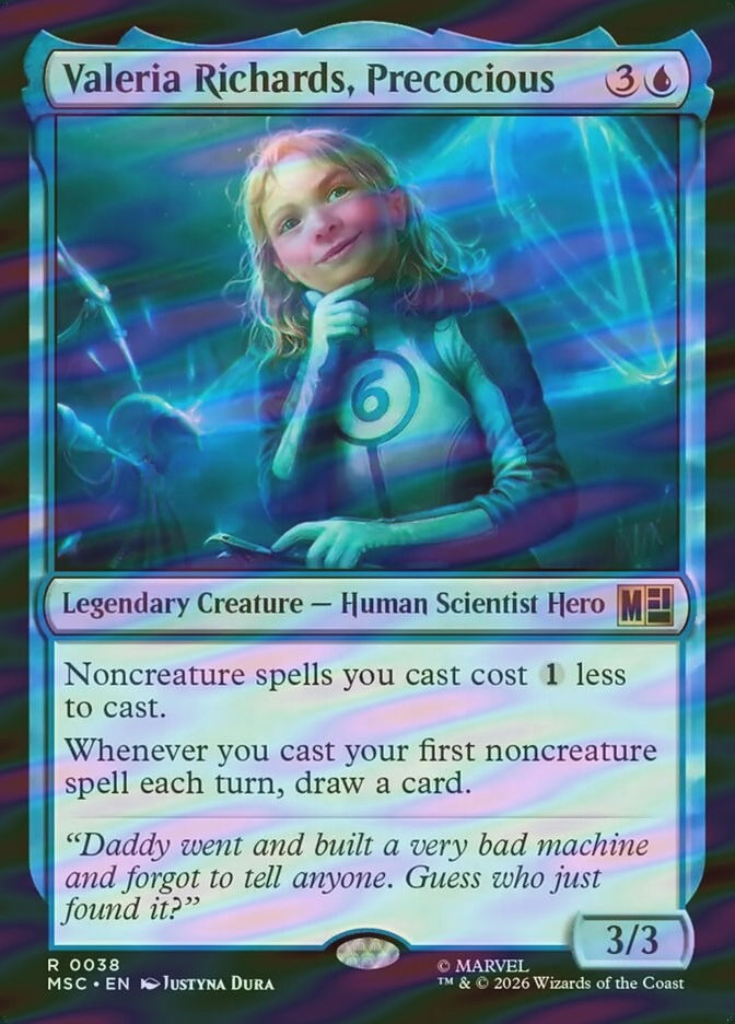 Valeria Richards, Precocious (MSC) (38) / Surge Foil