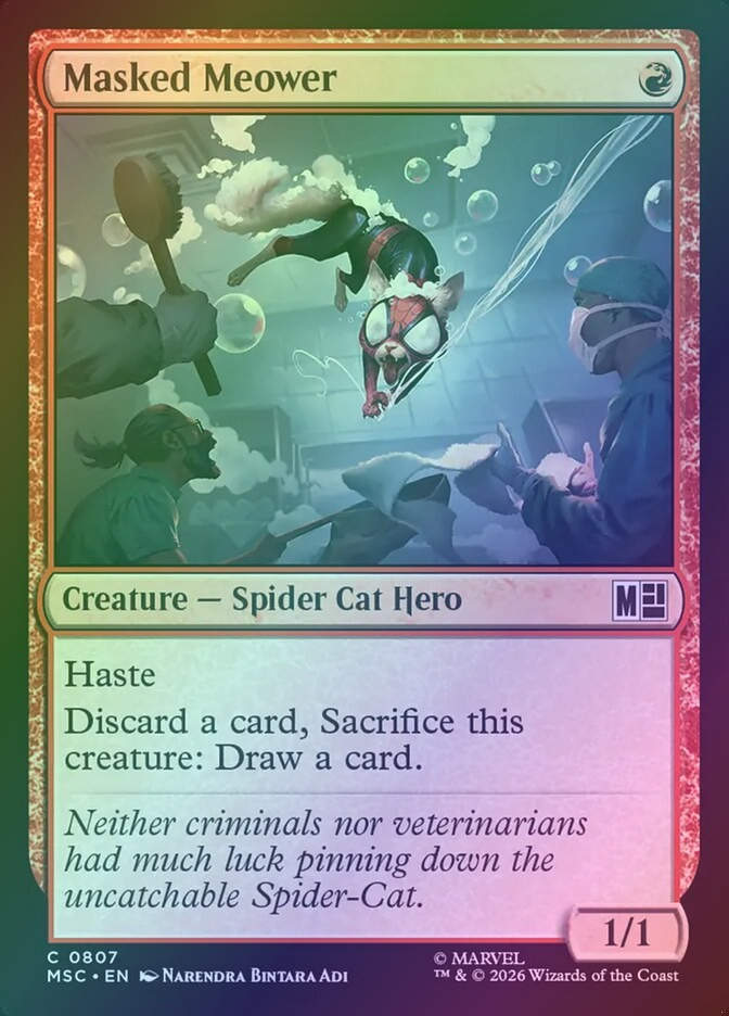 Masked Meower (MSC) (807) / Foil