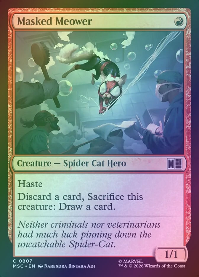 Masked Meower (MSC) (807) / Foil