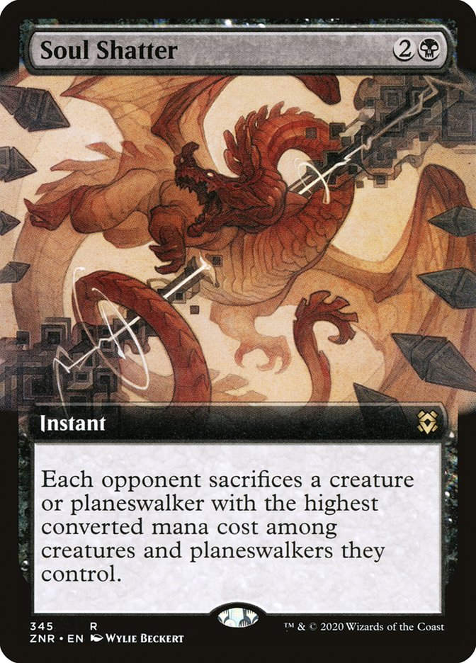 Soul Shatter (ZNR) (345) / Extended Art