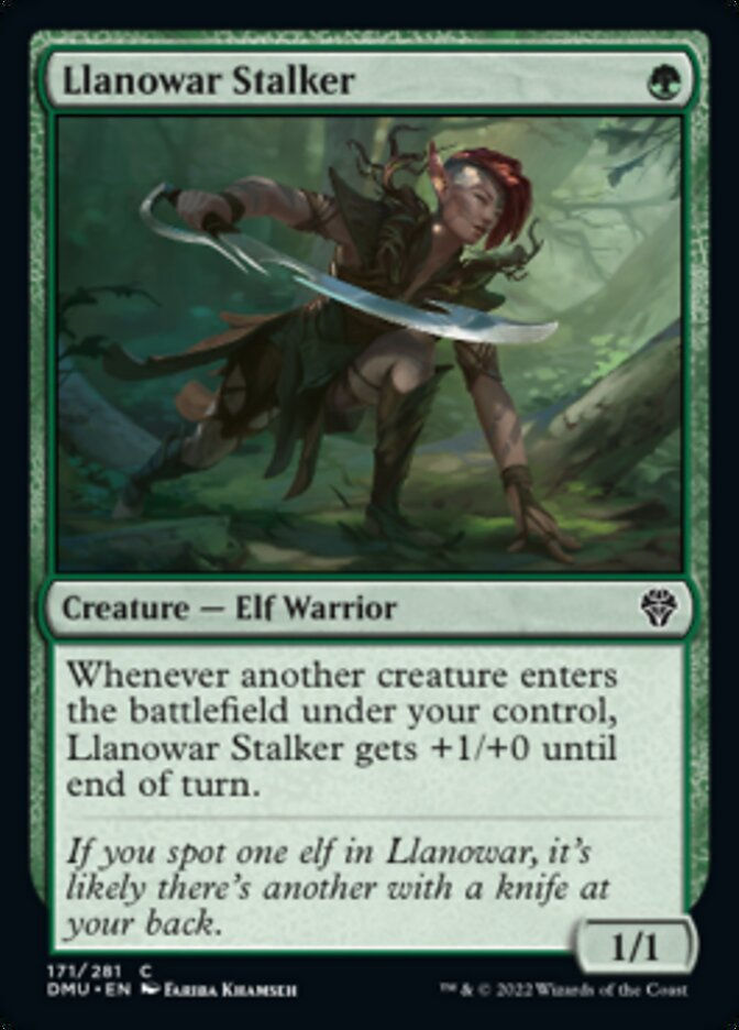 Llanowar Stalker (DMU)