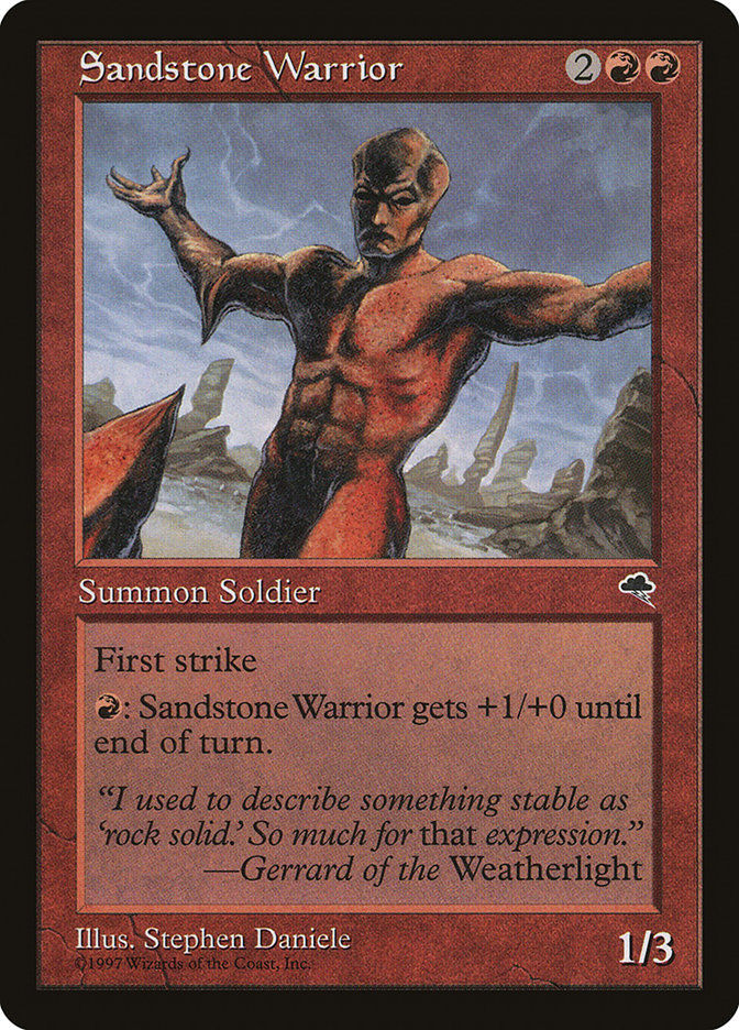Sandstone Warrior (TMP) (199)