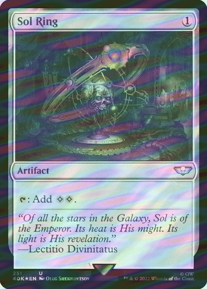 Sol Ring (40K) (251★) / Surge Foil