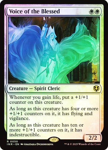 Voice of the Blessed (INR) (50) / Foil