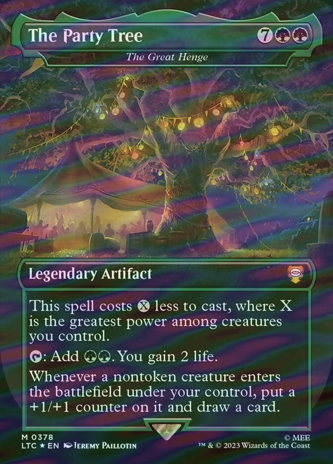 The Great Henge (LTC) (378) / Borderless / Surge Foil