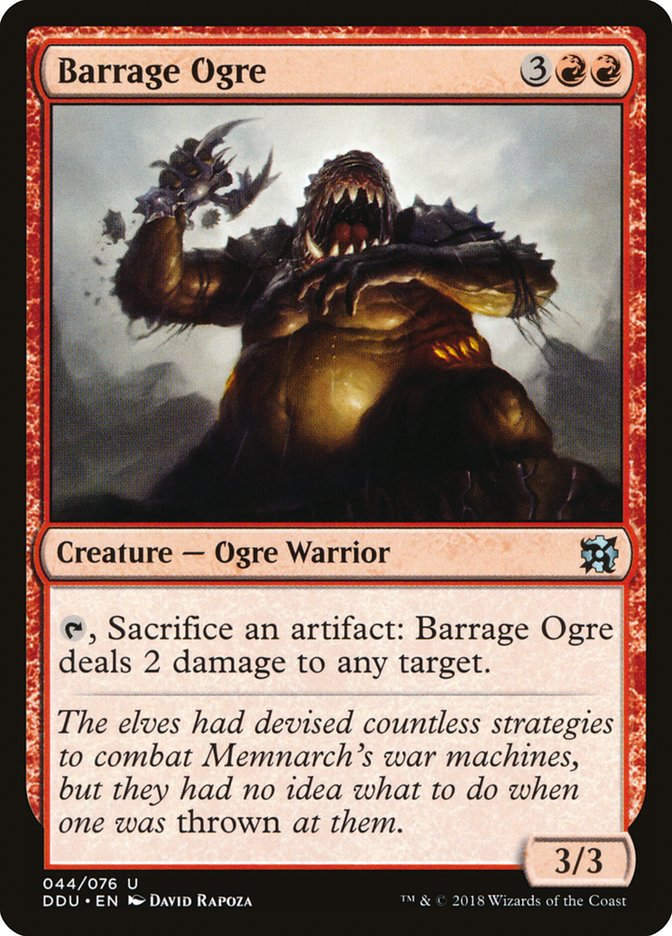 Barrage Ogre (ddu)