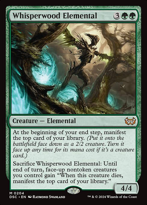 Whisperwood Elemental (DSC) (204)
