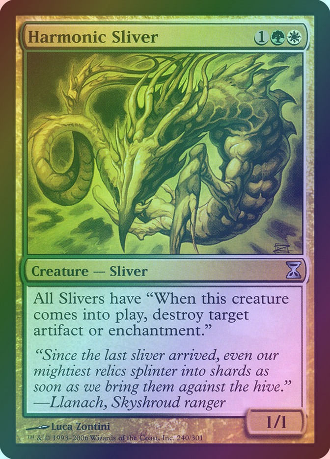Harmonic Sliver (TSP) (240) / Foil