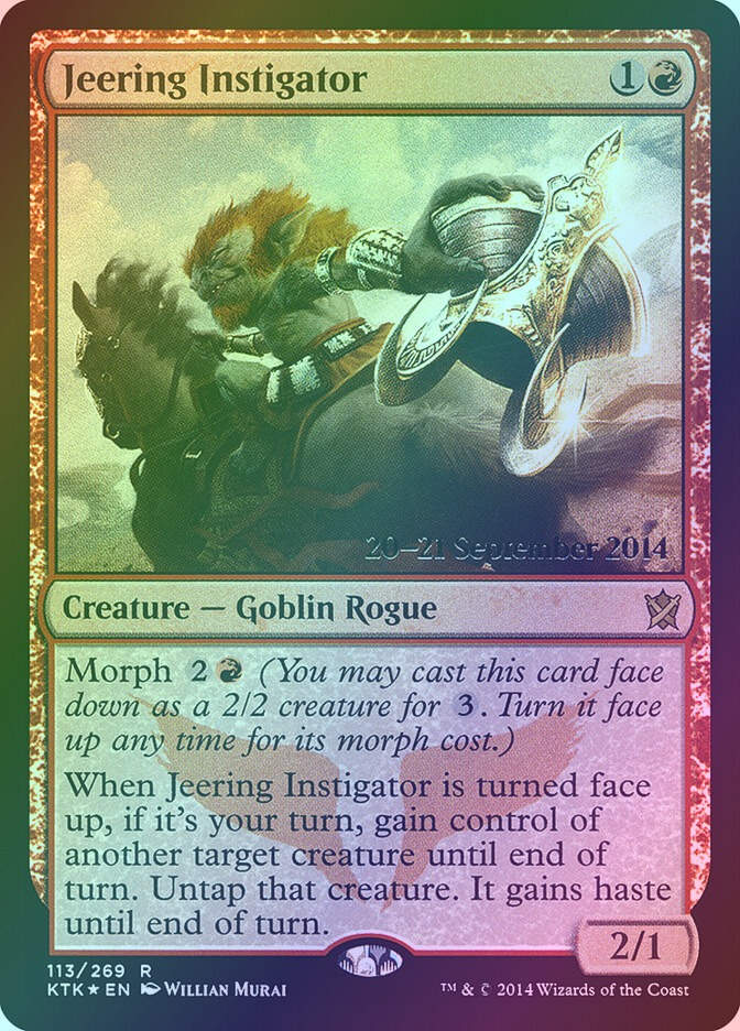 Jeering Instigator (PKTK) (113s) / Foil