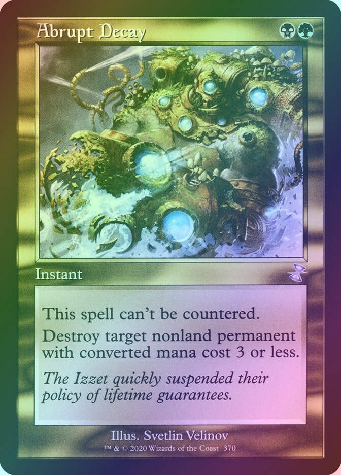 Abrupt Decay (TSR) (370) / Foil