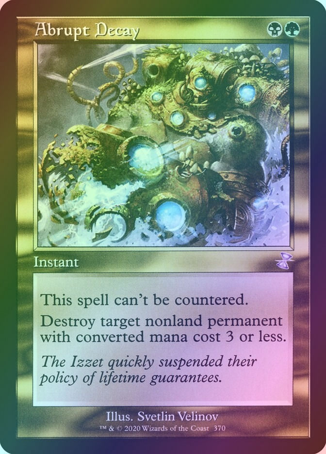Abrupt Decay (TSR) (370) / Foil