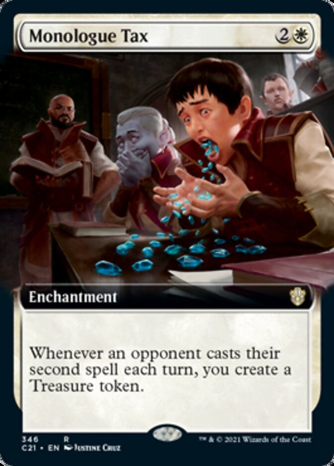 Monologue Tax (C21) / Extended Art