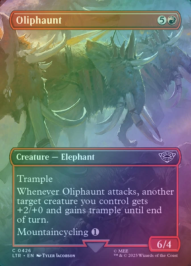 Oliphaunt (LTR) (426) / Borderless / Foil