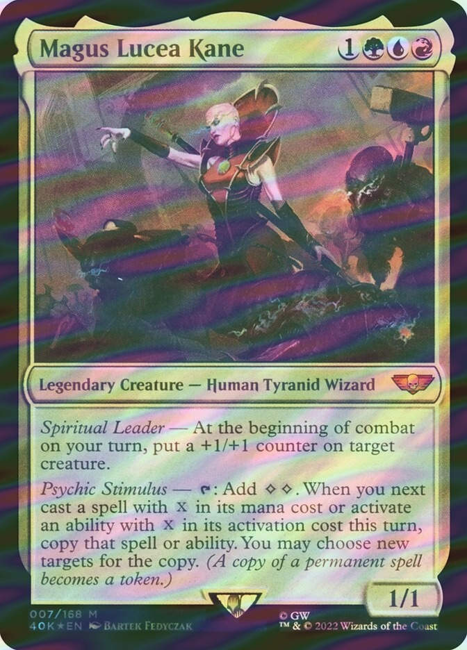 Magus Lucea Kane (40K) (7) / Surge Foil