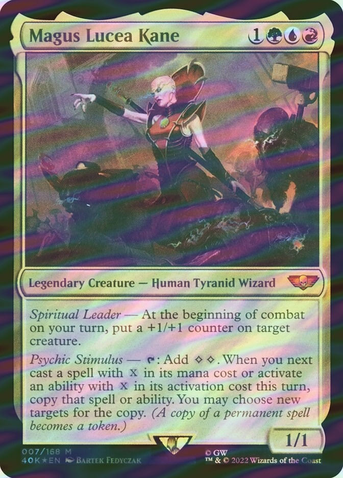 Magus Lucea Kane (40K) (7) / Surge Foil
