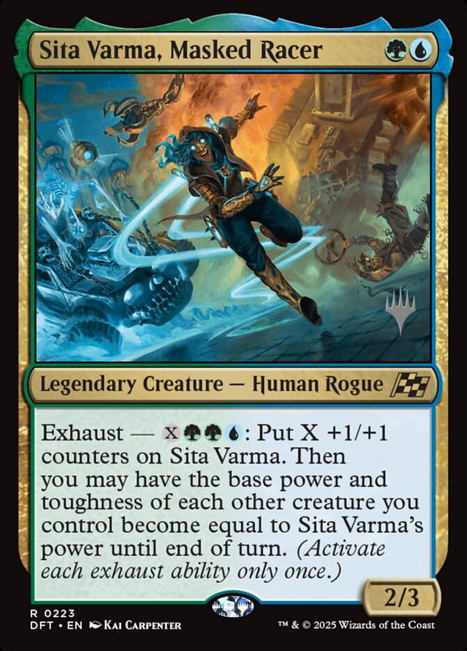 Sita Varma, Masked Racer (PDFT) (223p)