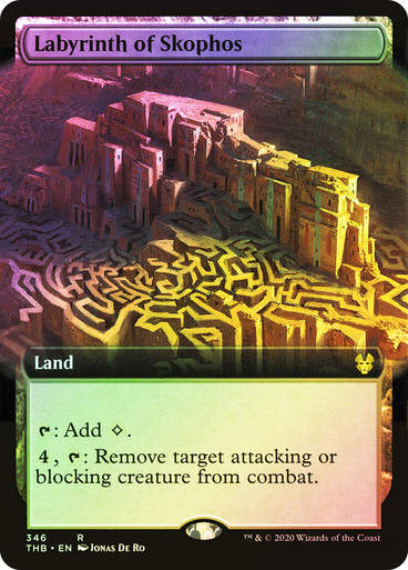 Labyrinth of Skophos (THB) (346) / Extended Art / Foil