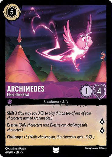 Archimedes - Electrified Owl (LOR_SHS)