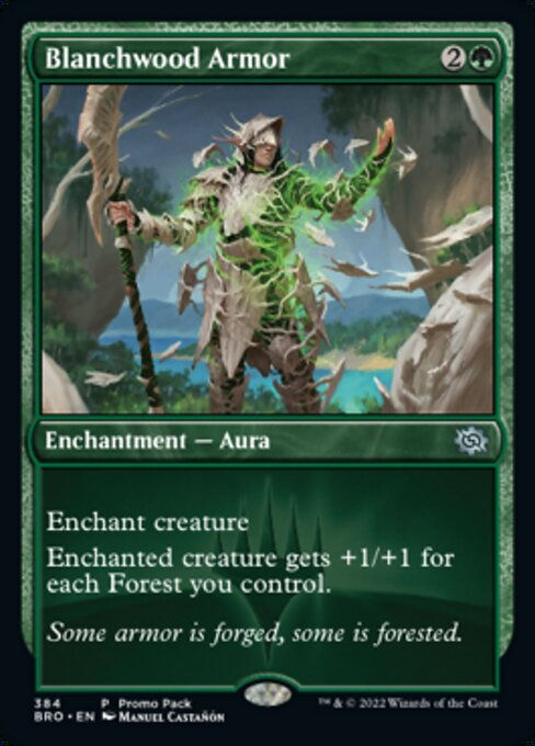 Blanchwood Armor (BRO) / Promo Pack Foil