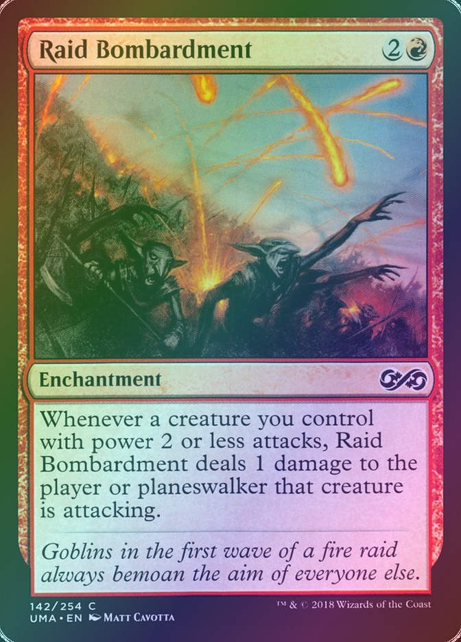 Raid Bombardment (UMA) (142) / Foil