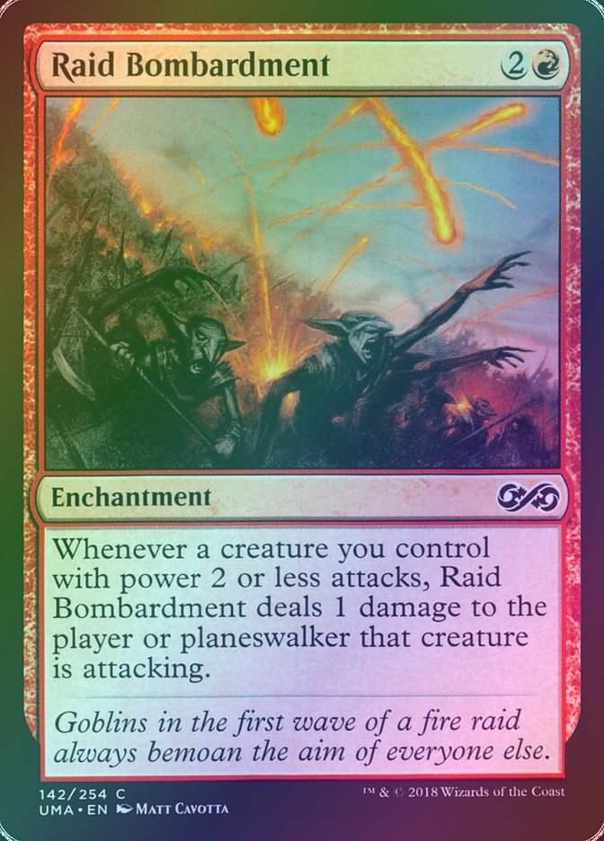 Raid Bombardment (UMA) (142) / Foil