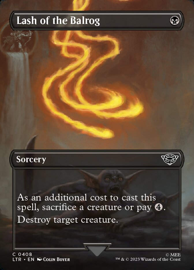 Lash of the Balrog (LTR) (408) / Borderless