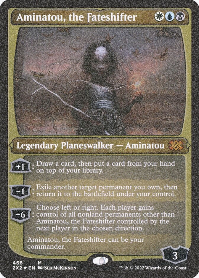 Aminatou, the Fateshifter (2X2) (468) / Foil Etched