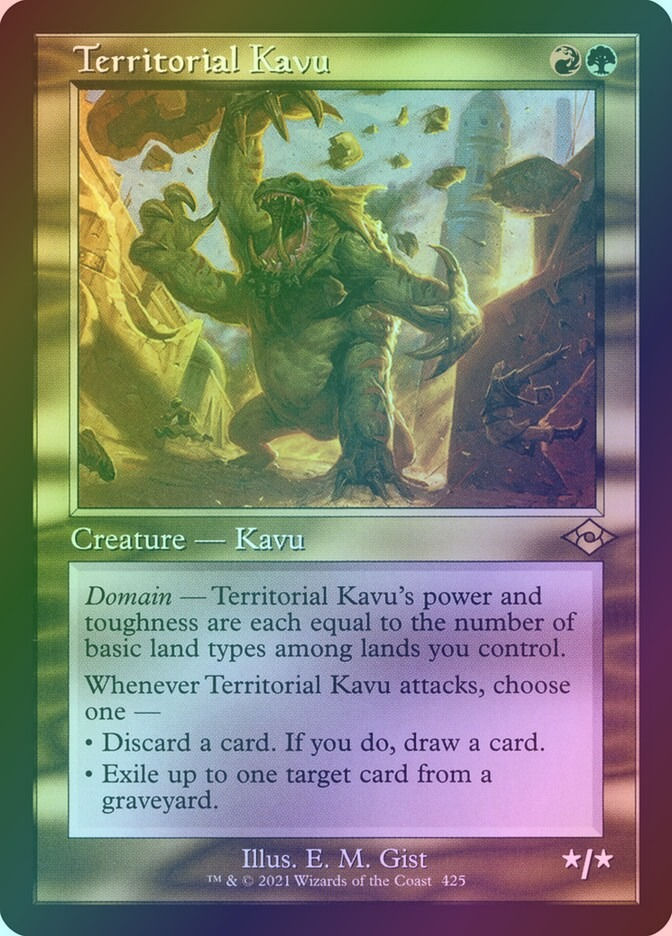 Territorial Kavu (MH2) (425) / Foil