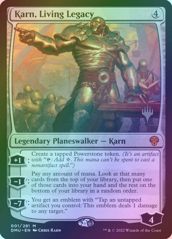 Karn, Living Legacy (PDMU) (1p) / Foil