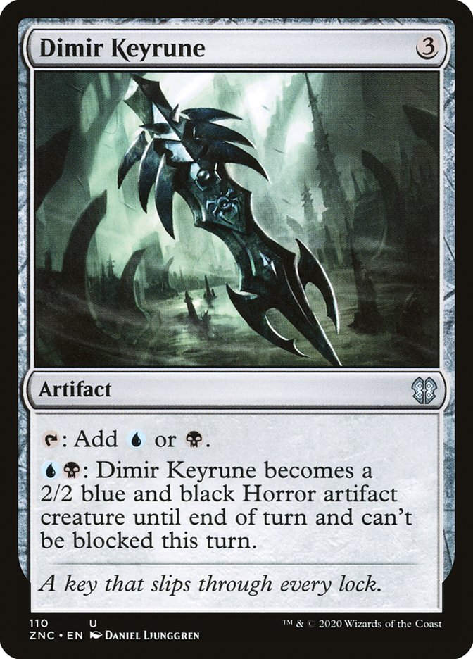 Dimir Keyrune (ZNC) (110)