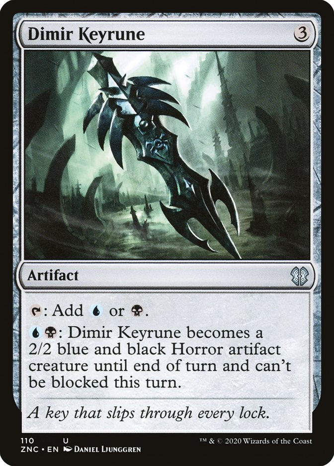 Dimir Keyrune (ZNC) (110)