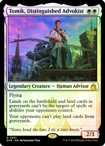 Tomik, Distinguished Advokist (rvr) (31) / Foil
