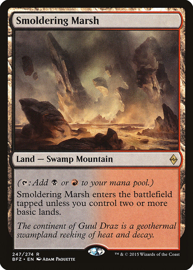 Smoldering Marsh (BFZ) (247)