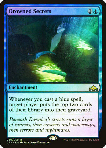 Drowned Secrets (GRN) (39) / Foil