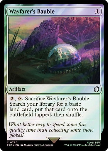 Wayfarer's Bauble (pip) (780) / Surge Foil
