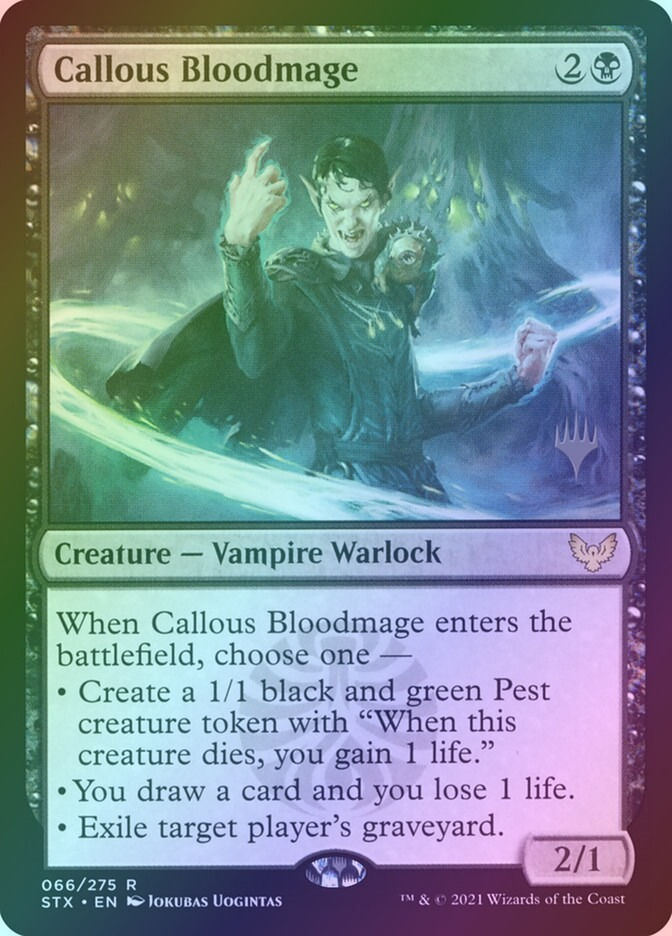 Callous Bloodmage (PSTX) (66p) / Foil