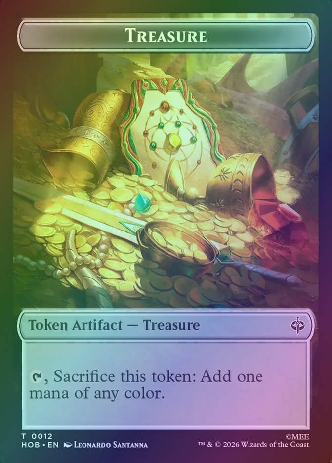 Treasure // Goblin Army (THOB) (12 // 3) / Foil