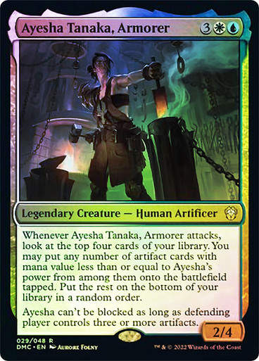 Ayesha Tanaka, Armorer (DMC) / Legends Retold / Foil
