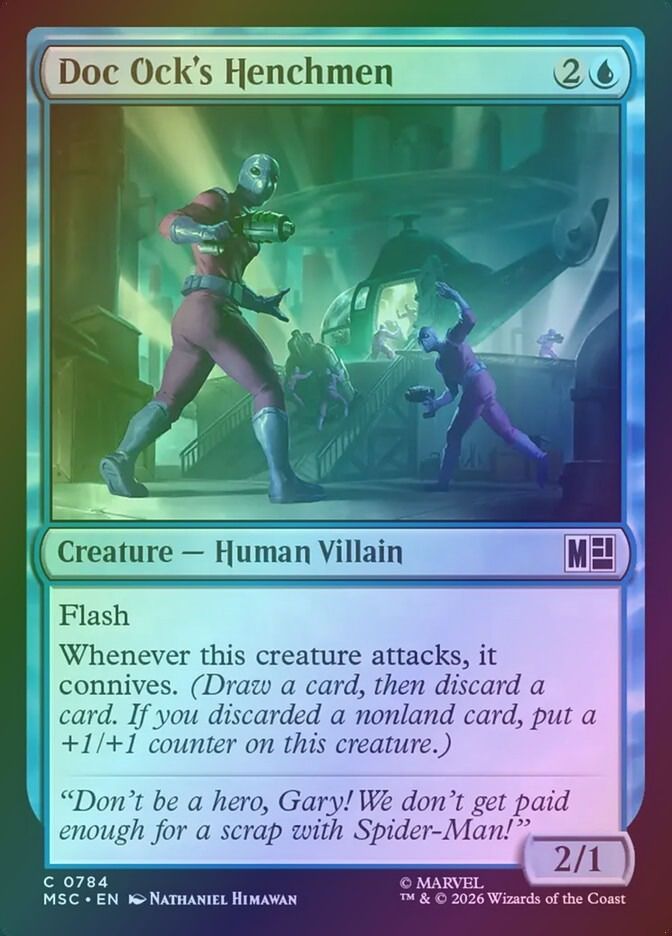 Doc Ock's Henchmen (MSC) (784) / Foil