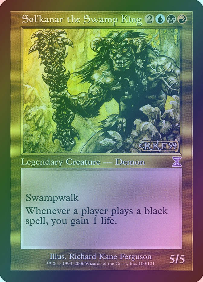 Sol'kanar the Swamp King (TSB) (100) / Foil