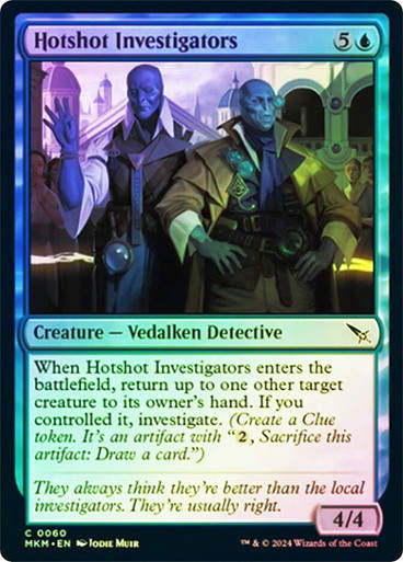 Hotshot Investigators (mkm) (60) / Foil