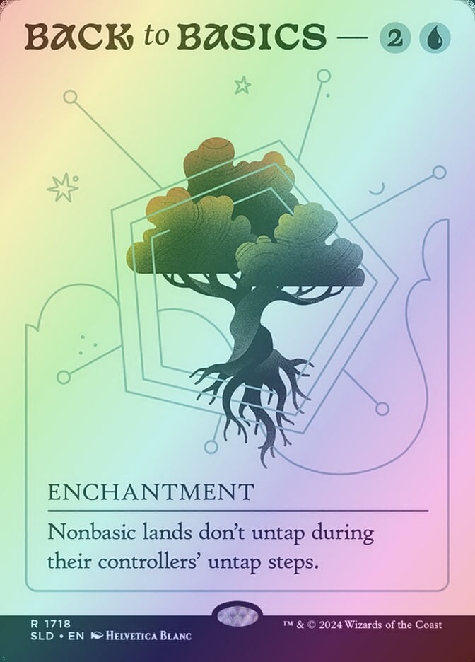 Back to Basics (SLD) (1718) / Borderless / Foil