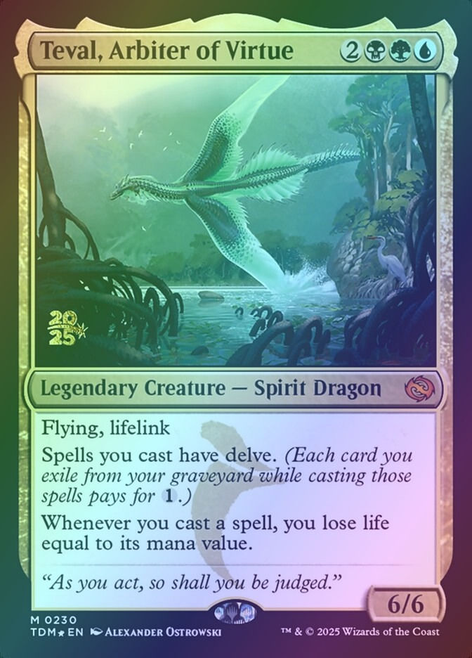 Teval, Arbiter of Virtue (PTDM) (230s) / Foil