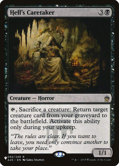 Hell's Caretaker (PLST) (A25-92)