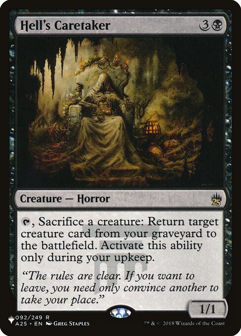 Hell's Caretaker (PLST) (A25-92)