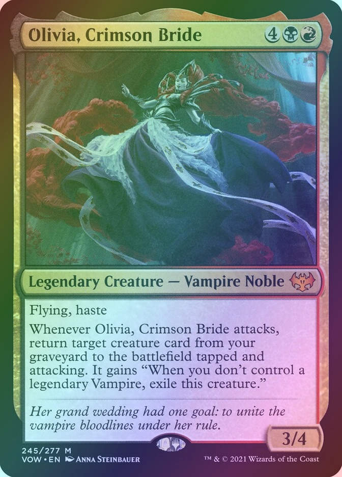 Olivia, Crimson Bride (VOW) (245) / Foil